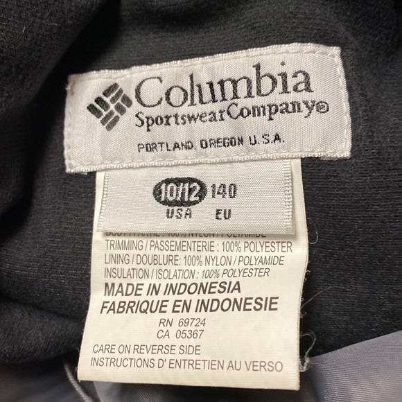 Columbia sportswear ski pants, Gray color, size 10-12, great condition - Picture 7 of 7